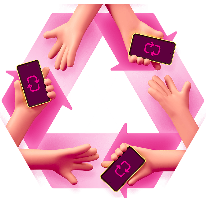 Myy puhelin Vaihtokapulalle.